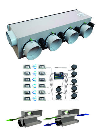 Copertina plenum AIRMIX REGOLO