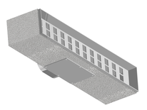 plenum PVC 3 feritoie per DL3